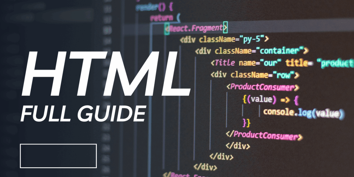 Html full guide.